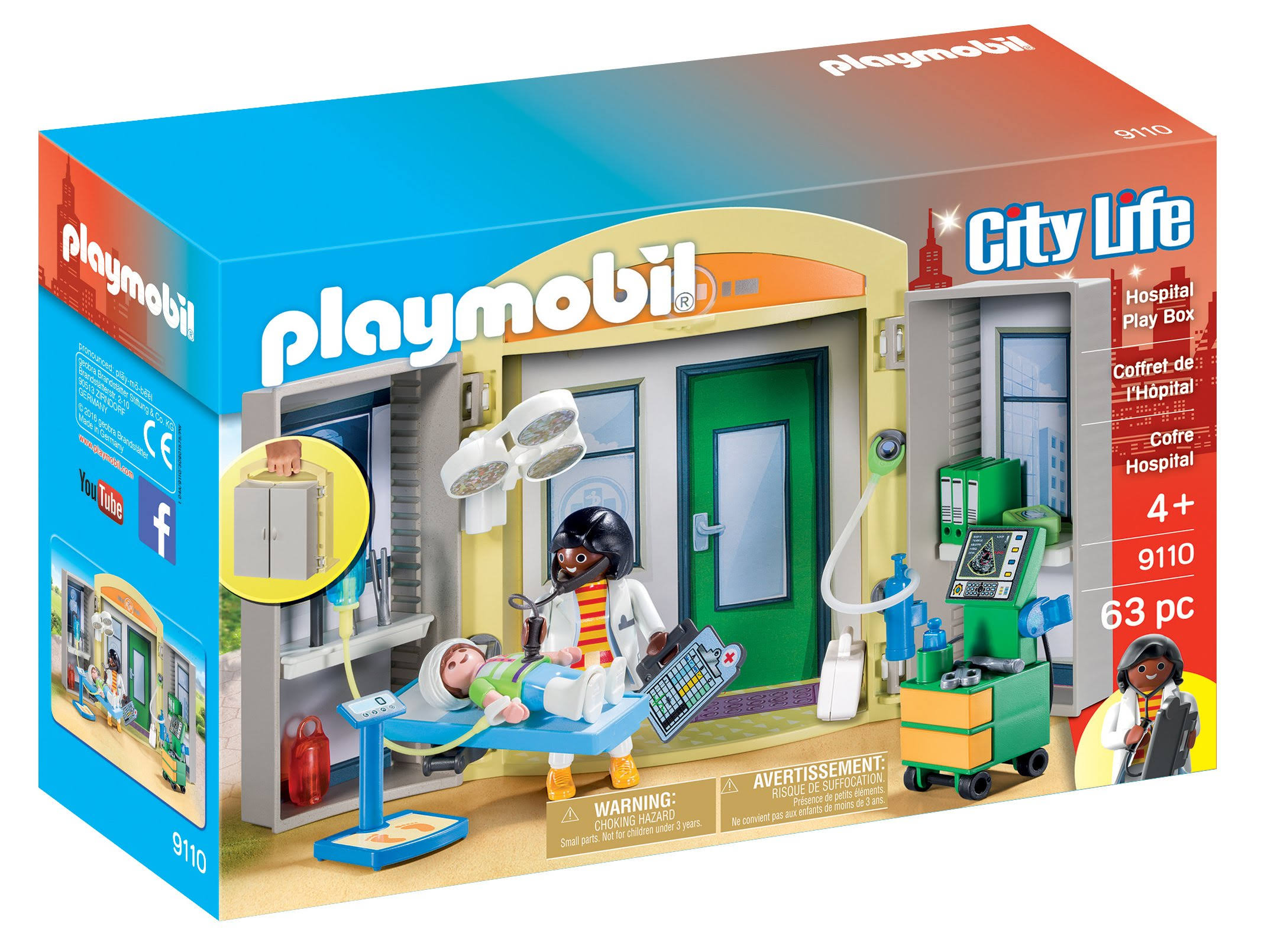 Playmobil Hospital Play Box