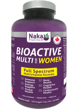 National Nutrition - Bioactive Multi Women - 120 Vcaps