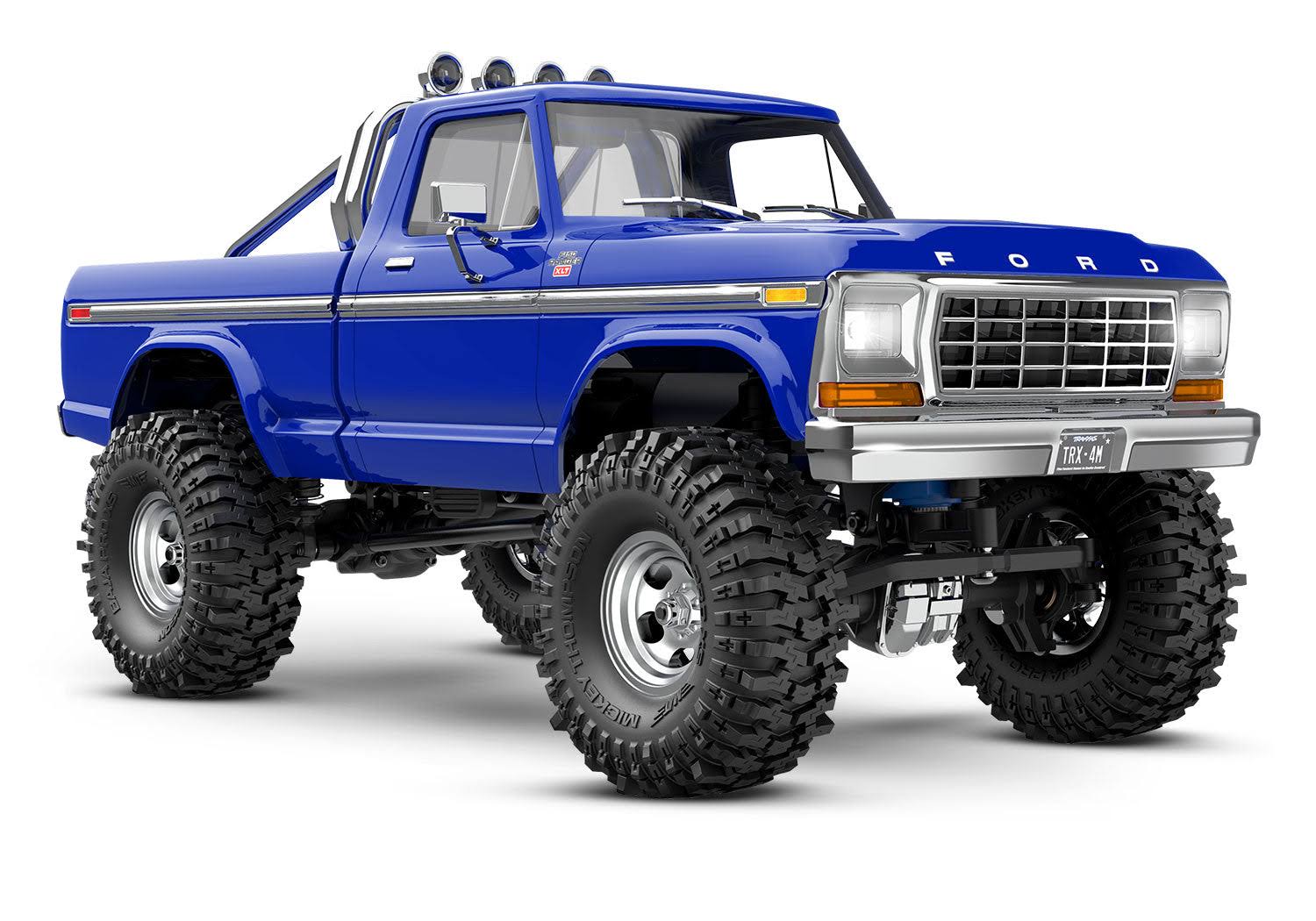 Traxxas TRX97044-1 TRX-4M Ford F150 High Trail 4x4 lifted 1:18 RTR Battery Charger Blue