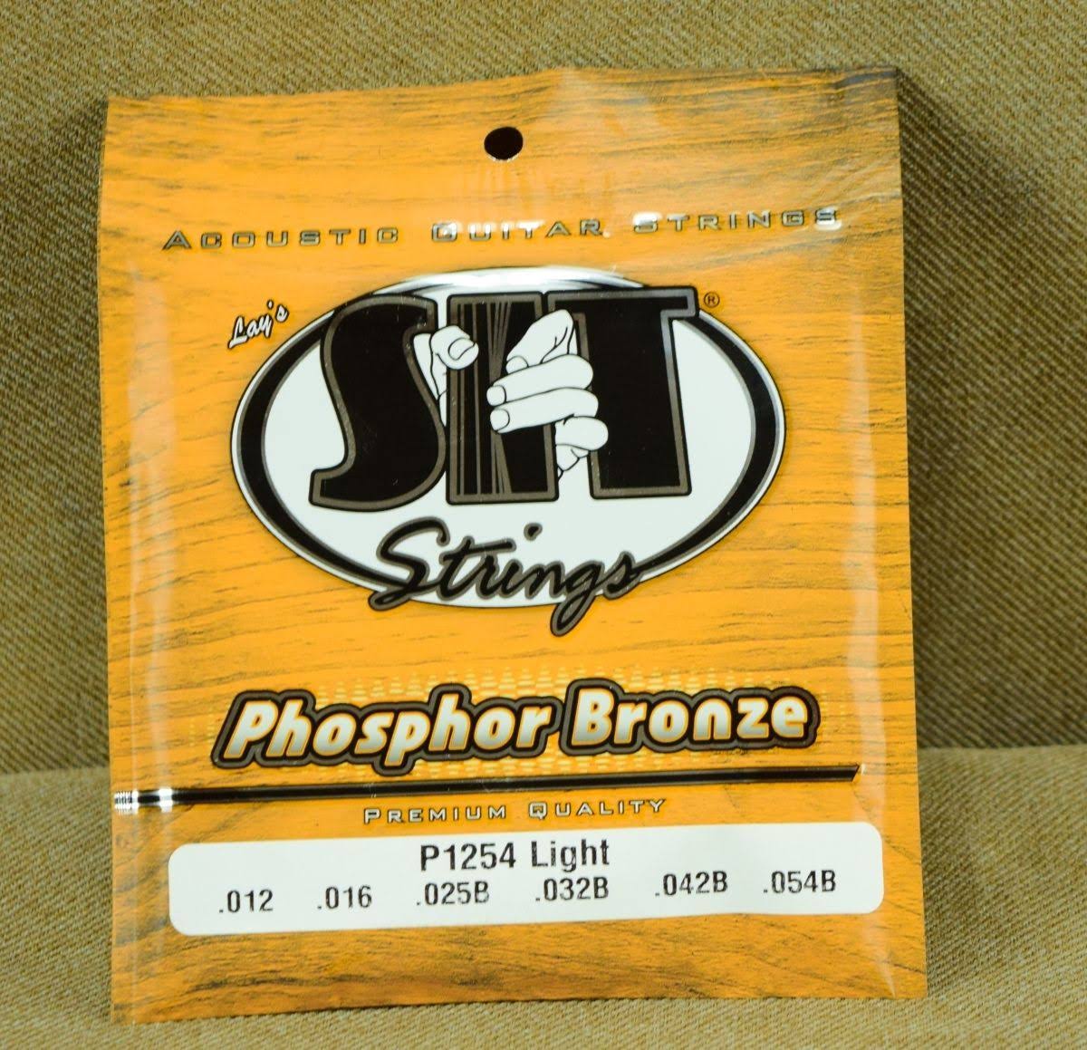 SIT Acoustic Guitar Strings - Phosphor Bronze, Light