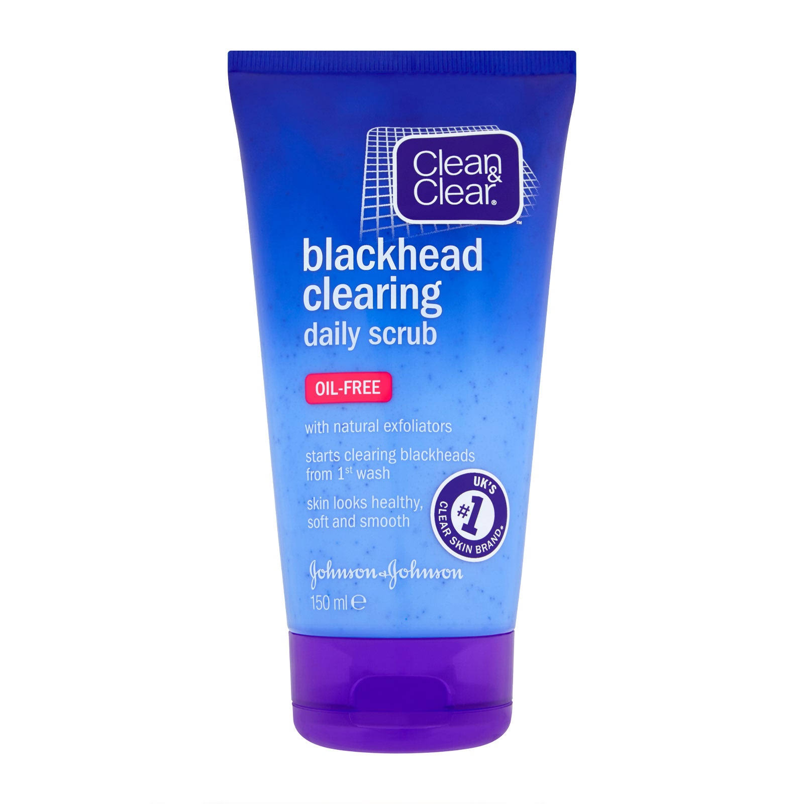 Clean and Clear Blackhead Eraser Face Scrub - 150ml