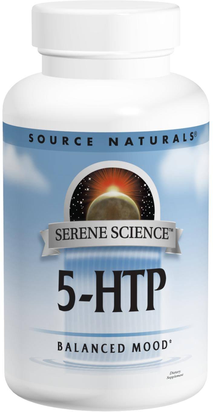 Source Naturals 5-Htp Dietary Supplement - 100mg, 60 Capsules