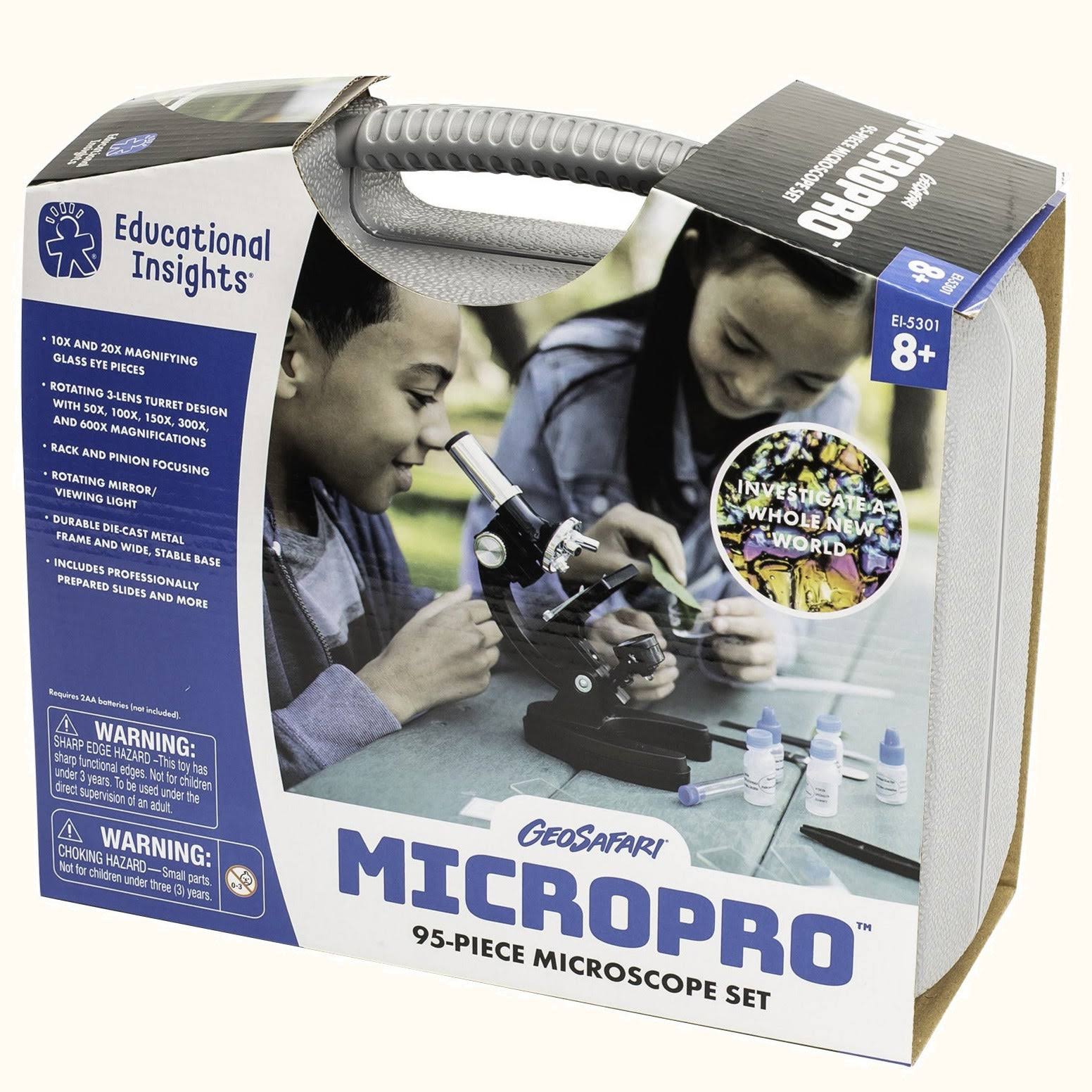Educational Insights GeoSafari Micropro Microscope Set
