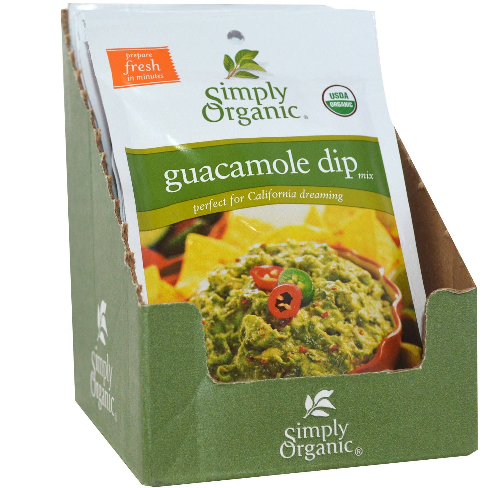 Simply Organic Guacamole Dip Mix