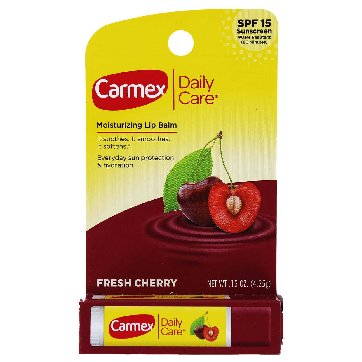 Carmex Lip Balm - Cherry, Strawberry and Wintergreen, 3ct