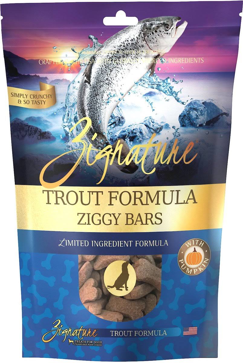 Zignature Ziggy Bars - Trout & Pumpkin 12oz