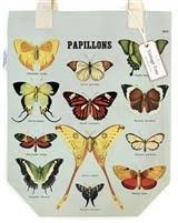 Canvas Tote Vintage Butterflies