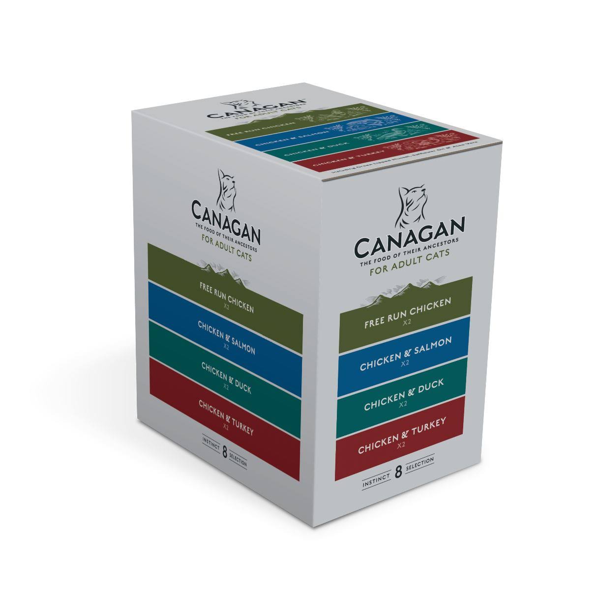 Canagan Cat pouch – Multipack 8 x 85g