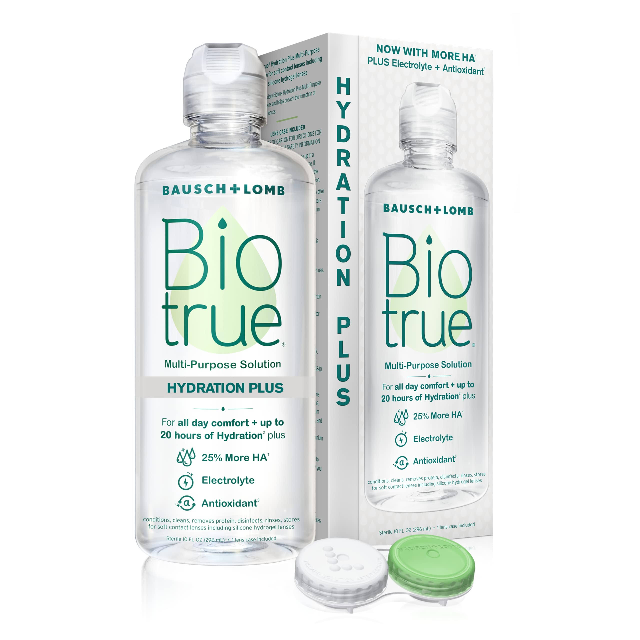 Biotrue Hydration Plus Multi-Purpose Solution - 10 fl oz