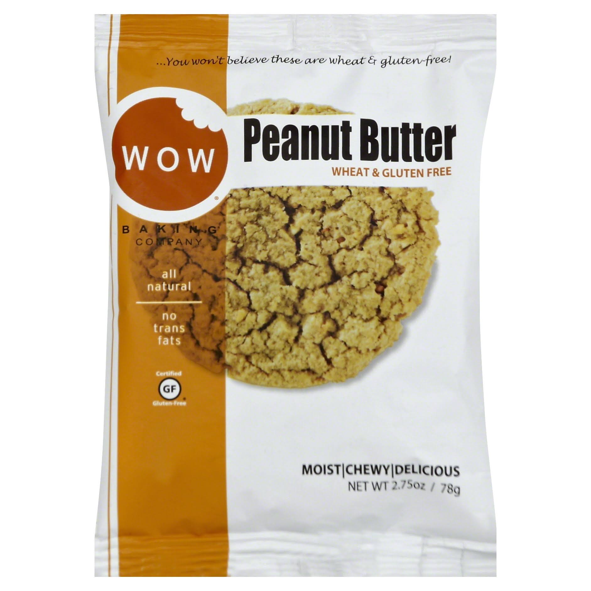 Wow Baking Cookie, Peanut Butter - 2.75 oz
