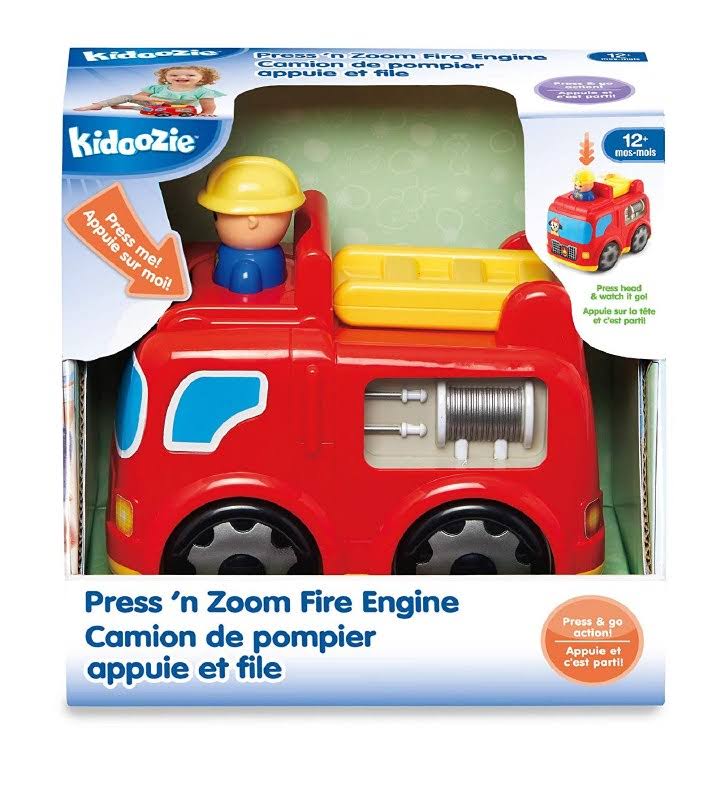 Kidoozie - G02549 | Press 'N Zoom Fire Engine