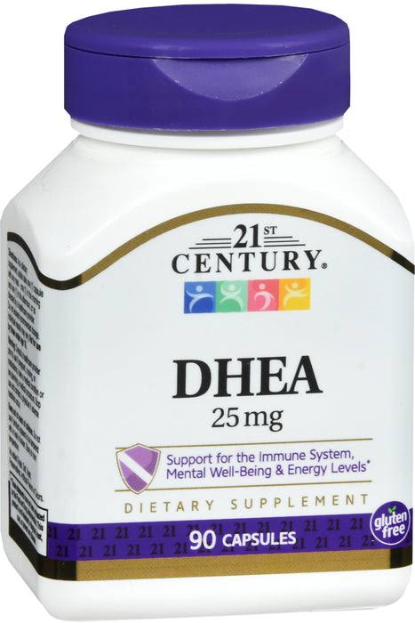21st Century DHEA Dietary Supplement - 90 Capsules