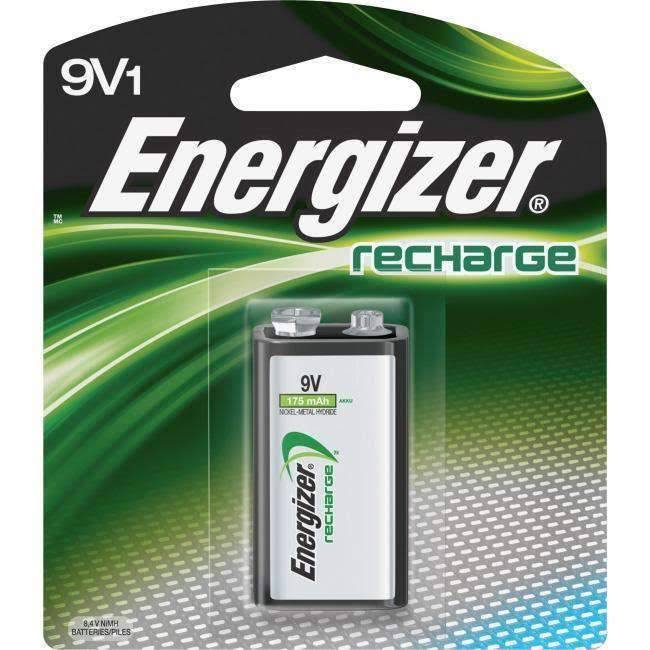Energizer E2 NiMH Rechargeable Battery - 150mAh, 9V