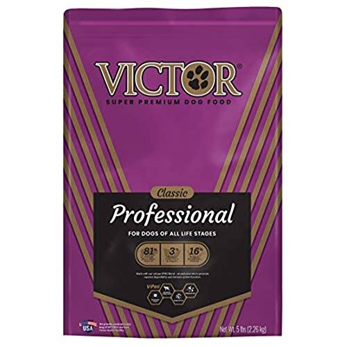 Victor GMO-Free Professional Dog Food - Beef and Pork Meal, 5lbs