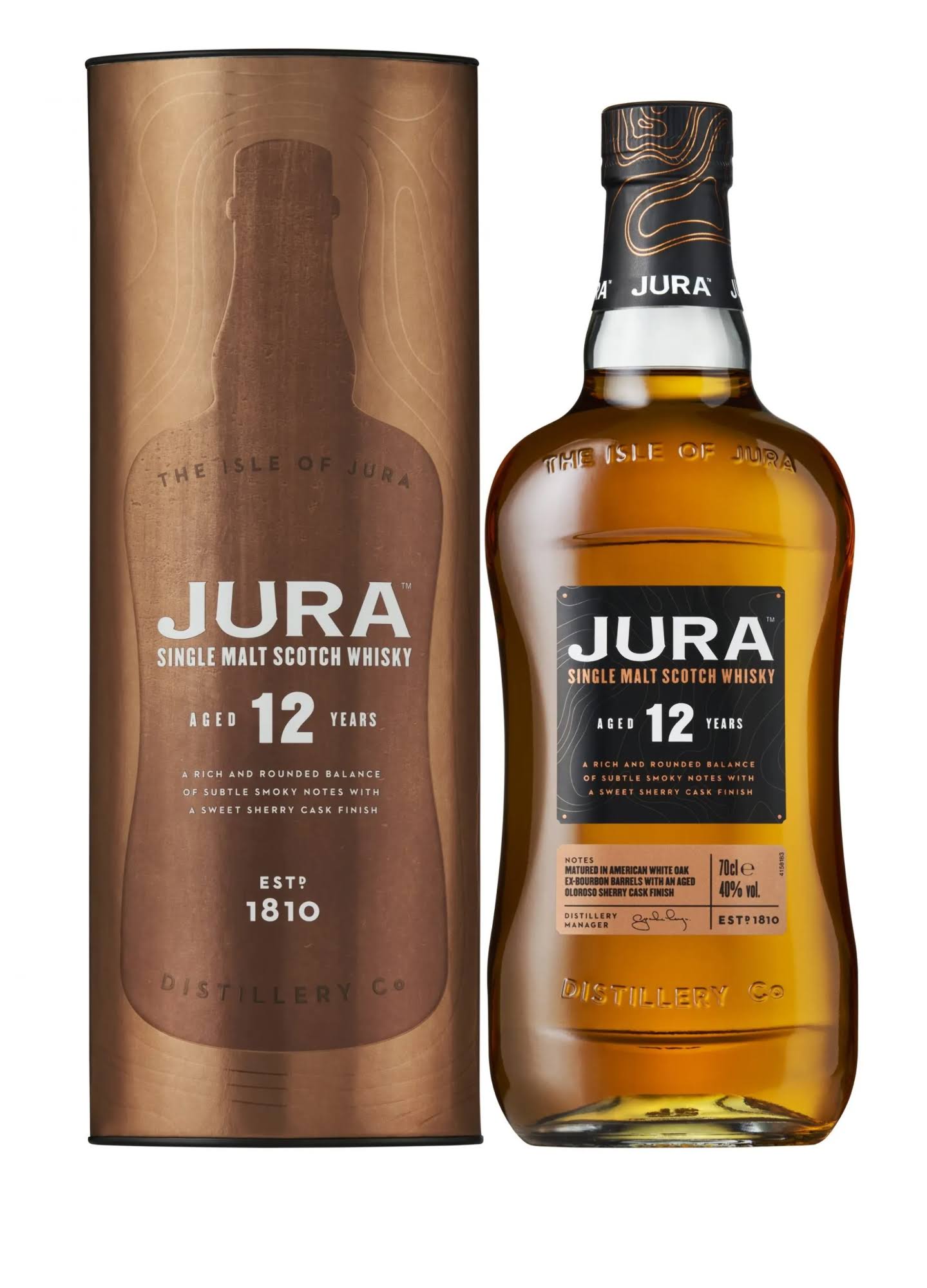 Jura Single Malt Scotch Whisky - 70cl