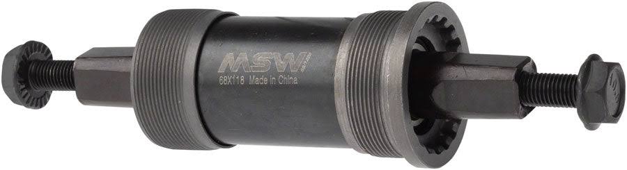 MSW ST100 Square Taper English Bottom Bracket - 68 x 118mm