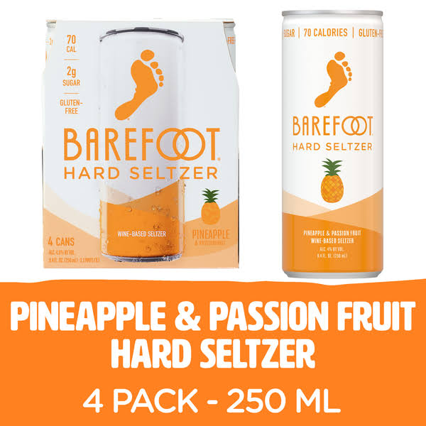 Barefoot Pineapple Hard Seltzer