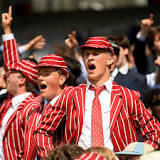 Eton v Harrow: Fear and flares at Lord's as 200 years of sporting tradition go up in smoke