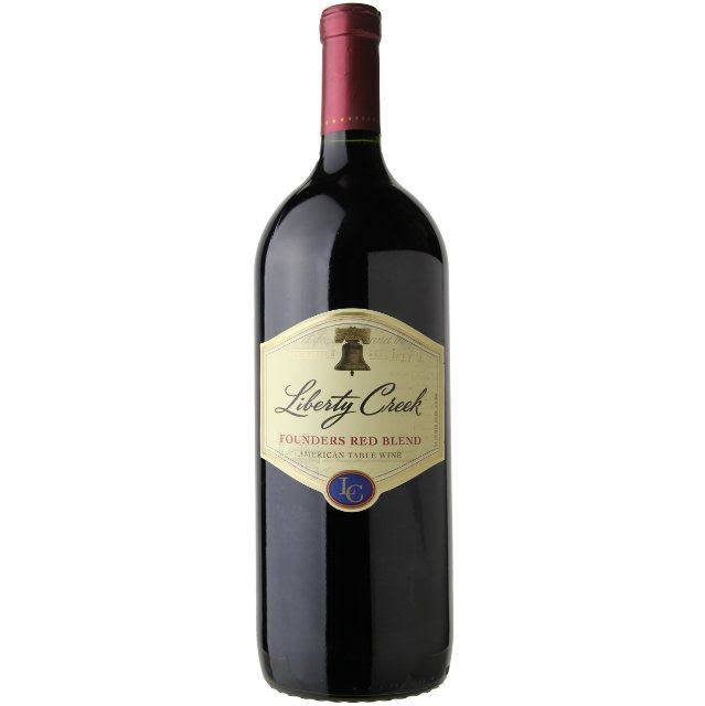 Liberty Creek Red Wine, American Table Wine, Founders Red Blend - 1.5 liter