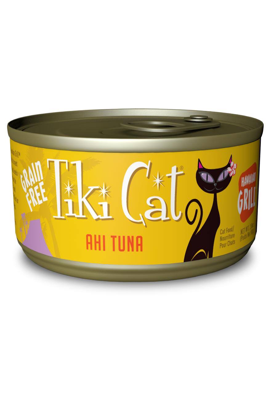 Tiki Cat Hawaiian Grill Ahi Tuna Cat Food, 2.8 Ounces