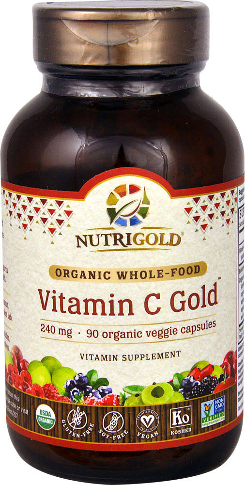 NutriGold Vitamin C Gold - 240mg, 90 Capsules