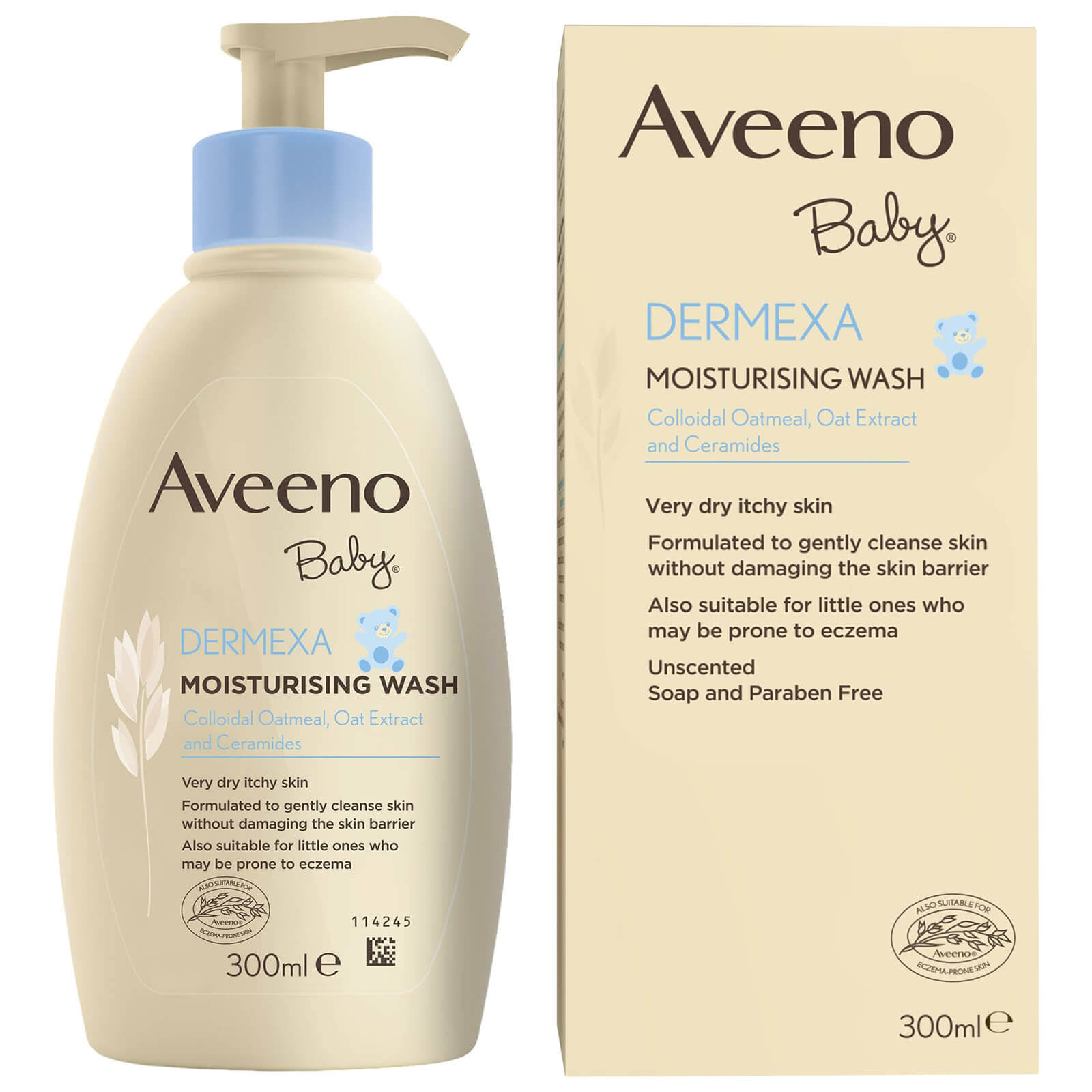 Aveeno Baby Dermexa Moisturising Wash - 300ml