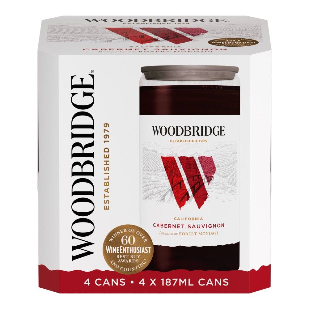 Woodbridge by Robert Mondavi Cabernet Sauvignon - 187ml, 4 Count
