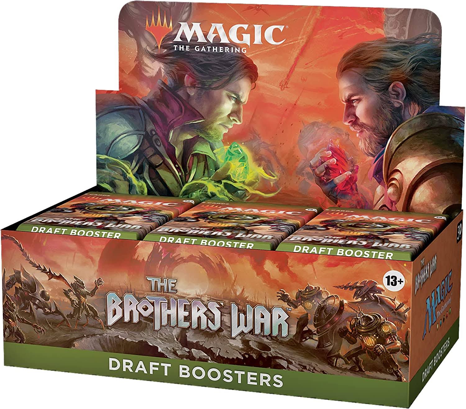 Magic: The Gathering The Brothers’ War Draft Booster Box, 36 Packs