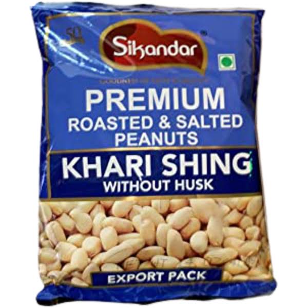 Sikandar Premium Roasted &Amp; Salted Peanuts No Husk - 400 GM (14 oz)