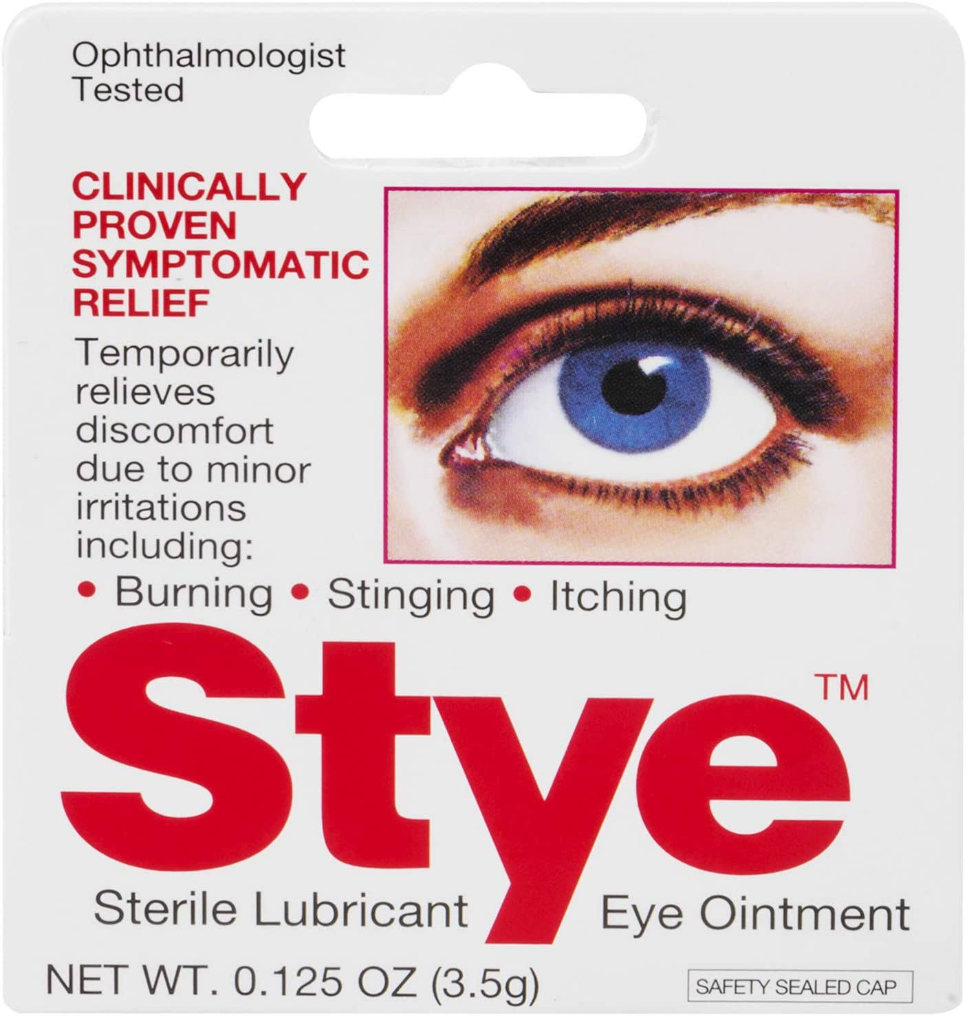 Stye Eye Ointment, Sterile Lubricant - 0.125 oz
