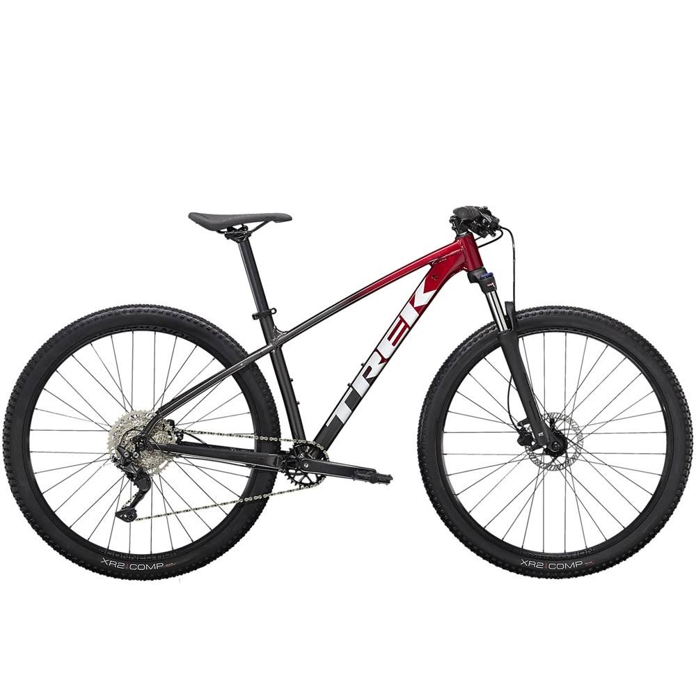2022 Trek Marlin 6 Hardtail Mountain Bike in Rage Red to Dnister Black Fade