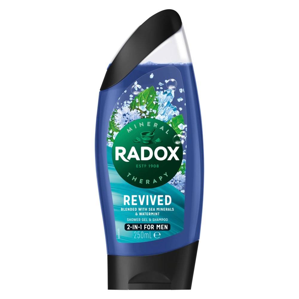 Radox Men Sporty 2-in-1 Shower Gel & Shampoo 250ml