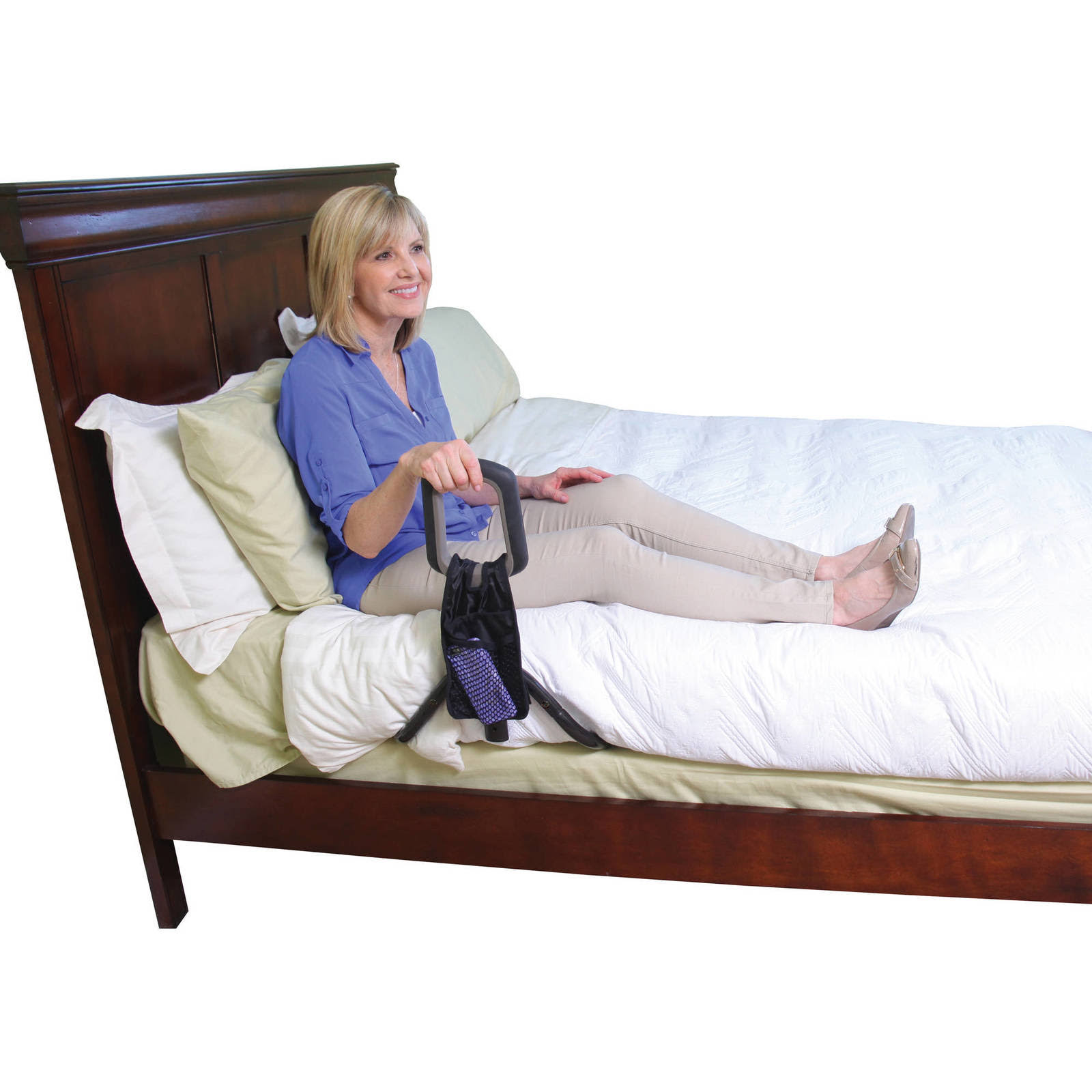 Stander Pt Bed Cane Model 2100 Height Adjustable Bedside Assist Handle Portable