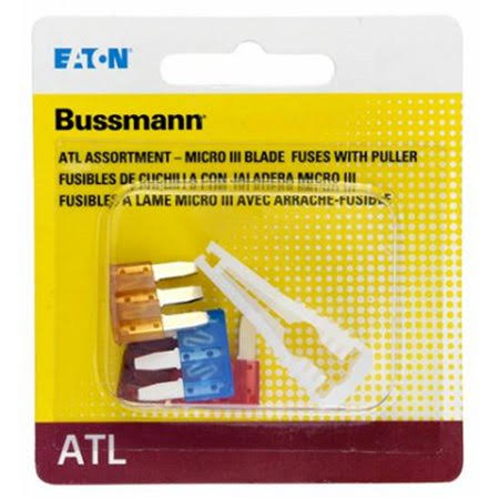 Cooper Bussmann 245012 Micro Fuse Iii Puller & Holder - Pack Of 4 Cooper Bussmann Multicolor