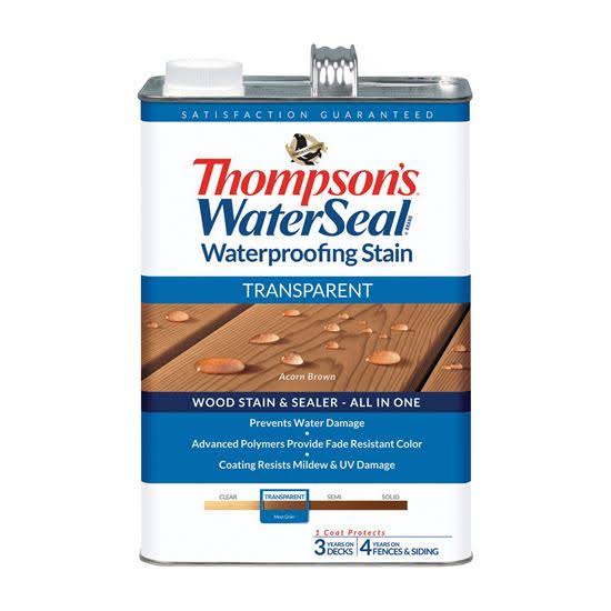 Thompson's WaterSeal Transparent Waterproofing Stain - Acorn Brown