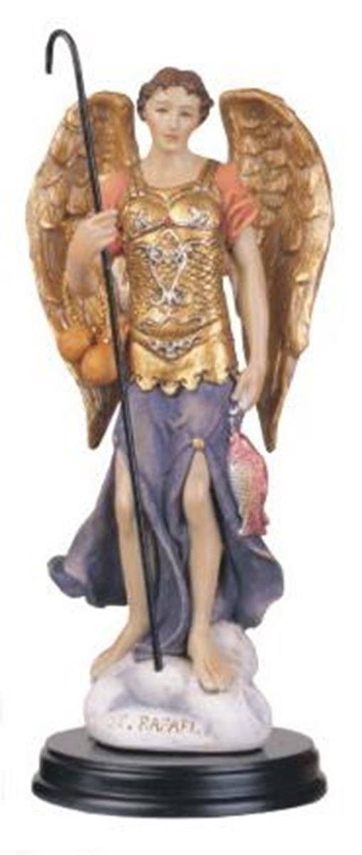 George S. Chen Imports SS-G-205.55 Archangel Raphael Holy Figurine Religious Decoration Statue