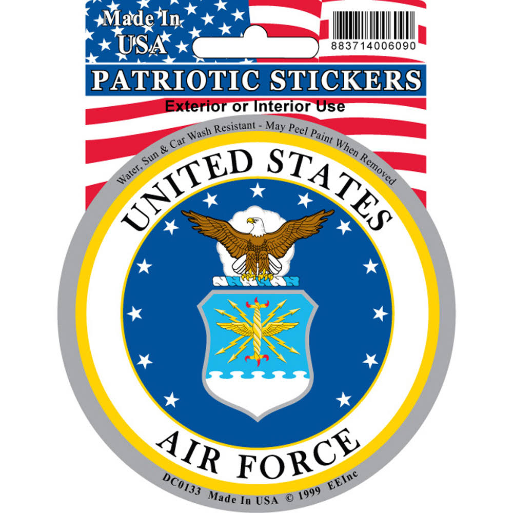 US Air Force Emblem Car Decal