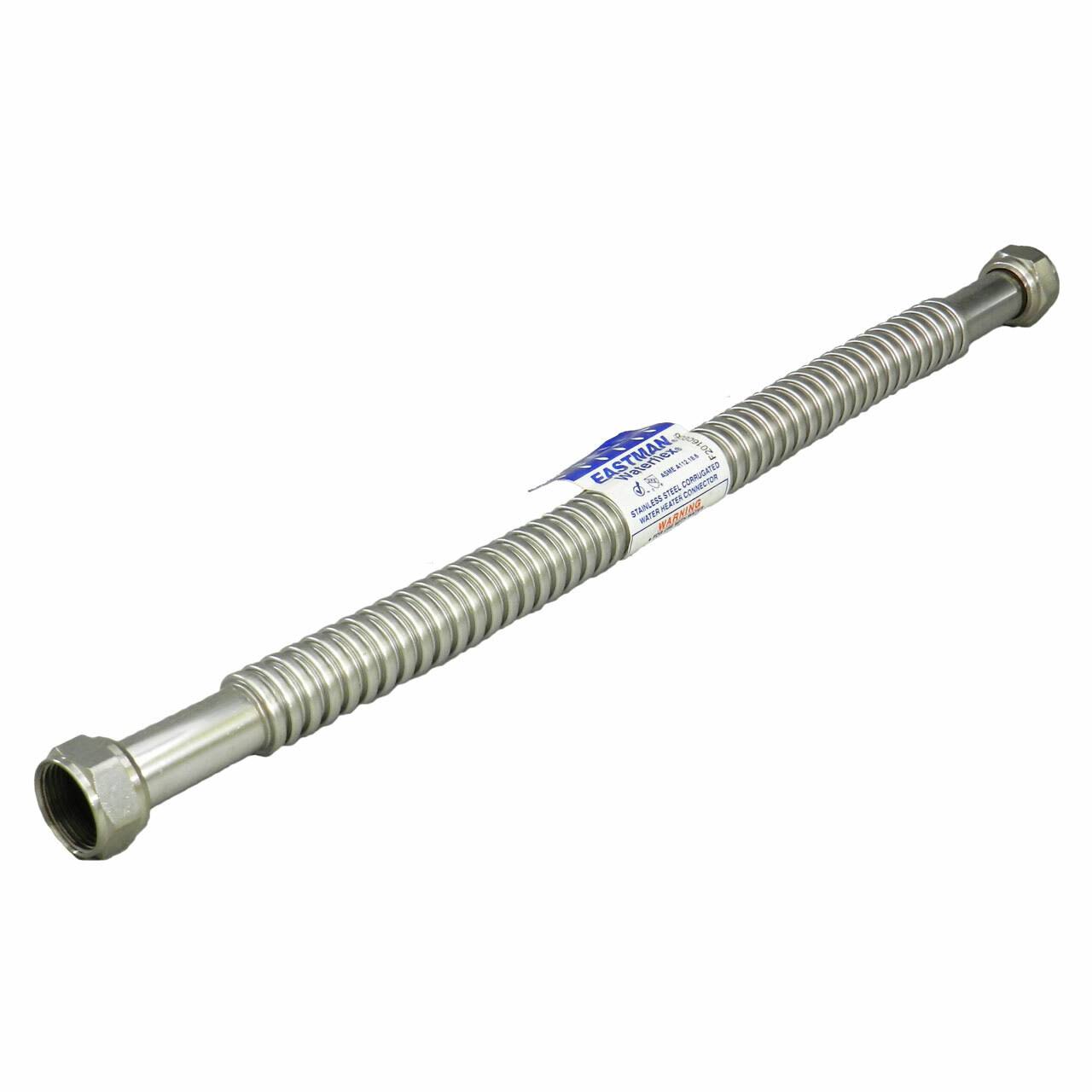 Water Heater Connector Stainless Steel Corrugated - 18"