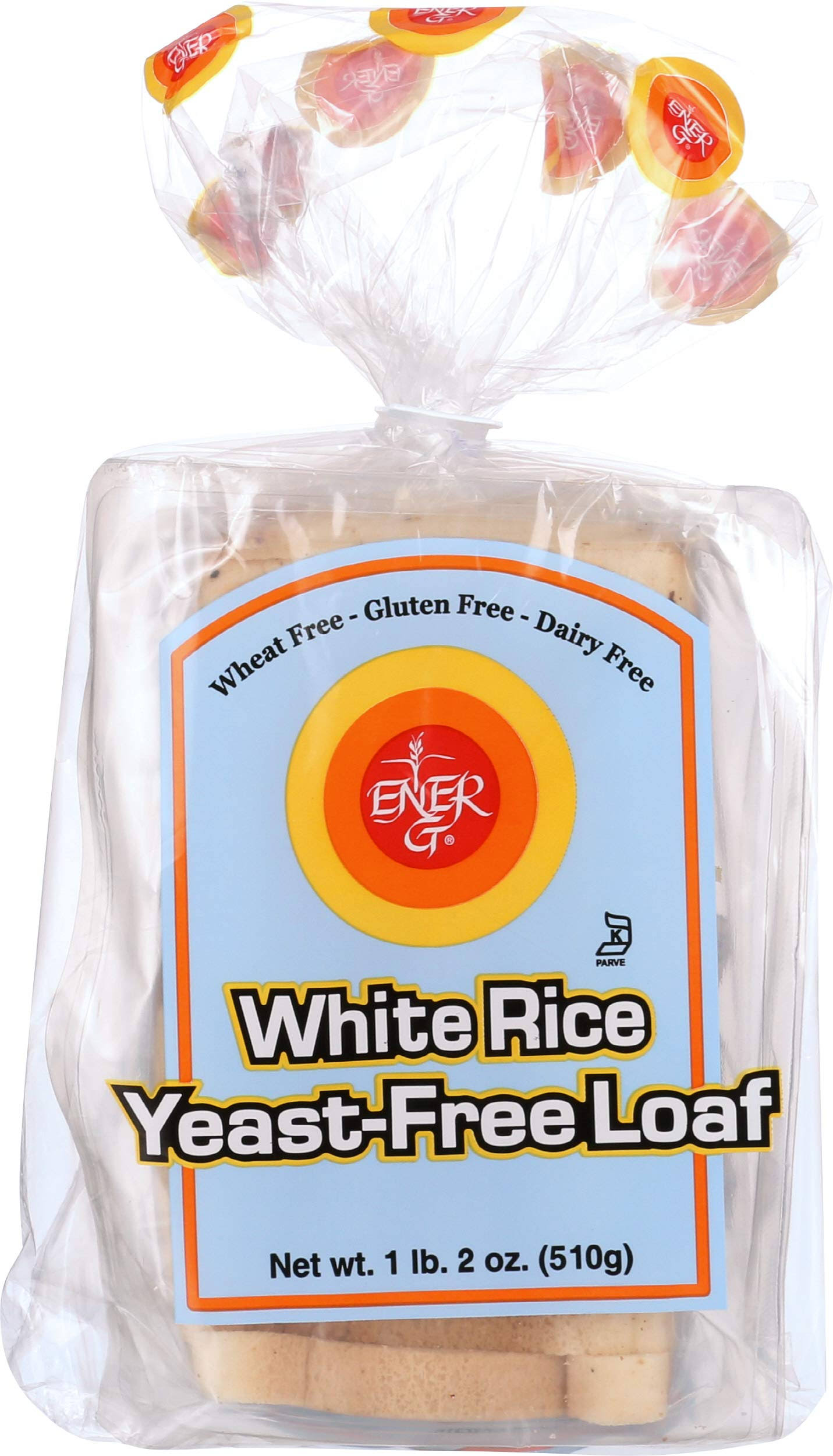 Ener-G Foods Yeast-Free White Rice Loaf, 19-Ounce Units (Pack of 6)
