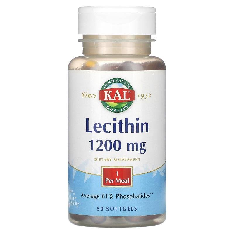 Kal Lecithin 1200mg - 50 - Softgel