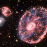 James Webb Space Telescope captures Cartwheel Galaxy in stunning hues