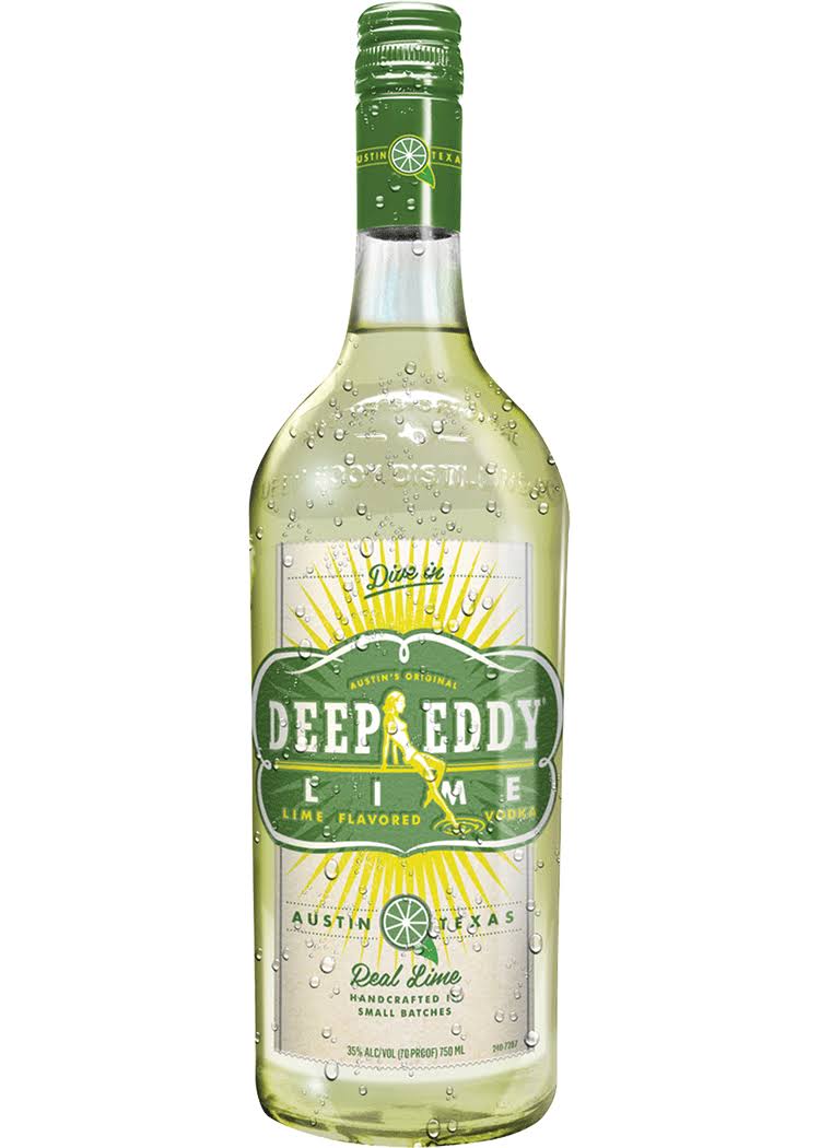 Deep Eddy Vodka, Lime Flavored - 750 ml