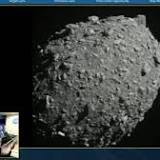 NASA's DART spacecraft slams into asteroid in planetary defense test