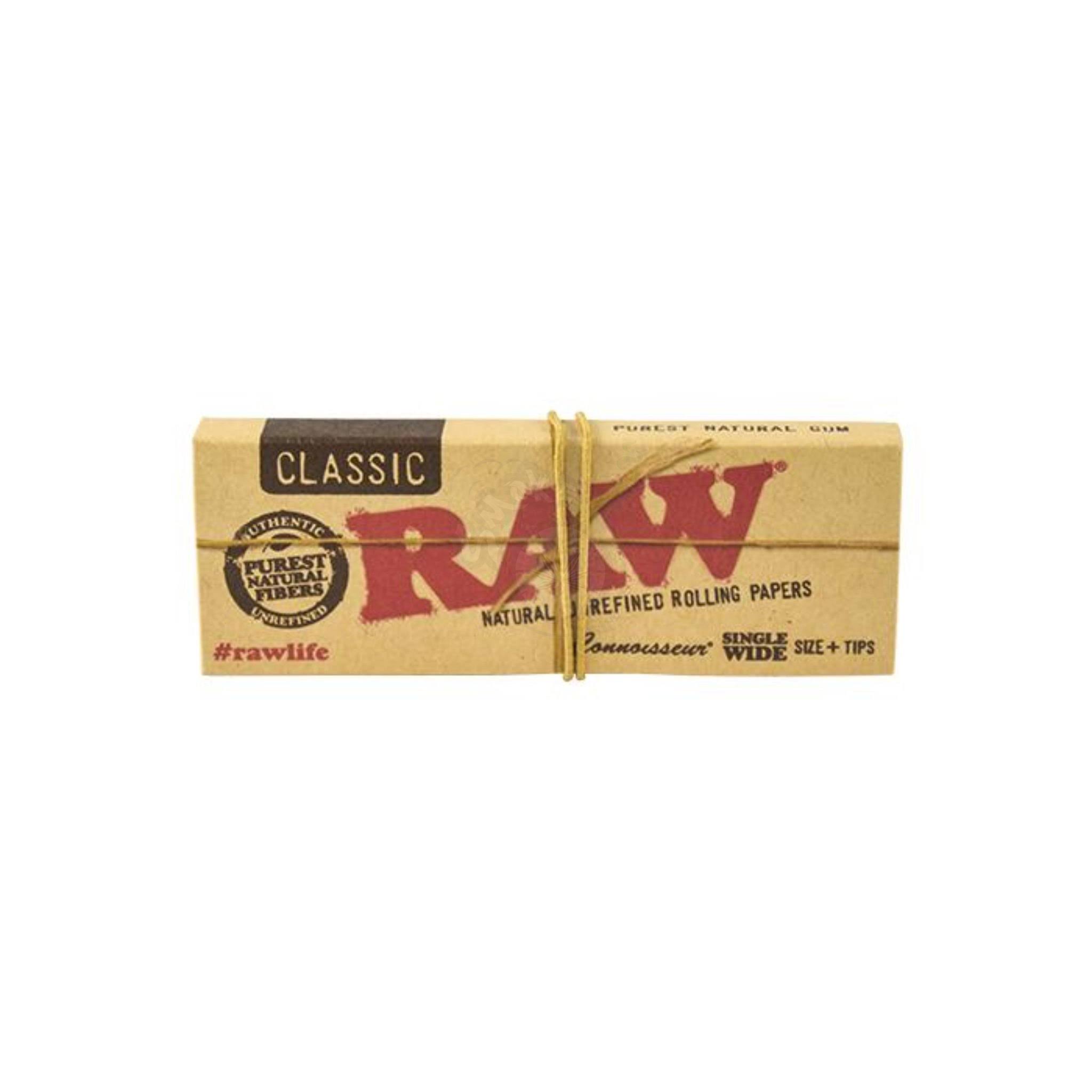 RAW Classic Connoisseur with Tips - Single Wide