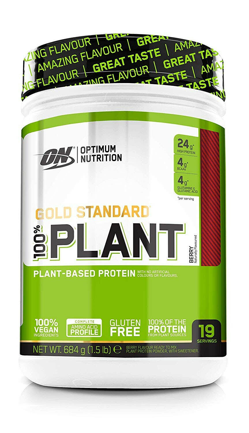 Optimum Nutrition - Gold Standard 100% Plant, Berry - 684 Grams