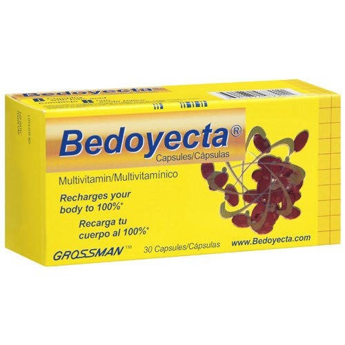 bedoyecta Capsules Vitamin B Complex Partial Sealed Blister Packs of