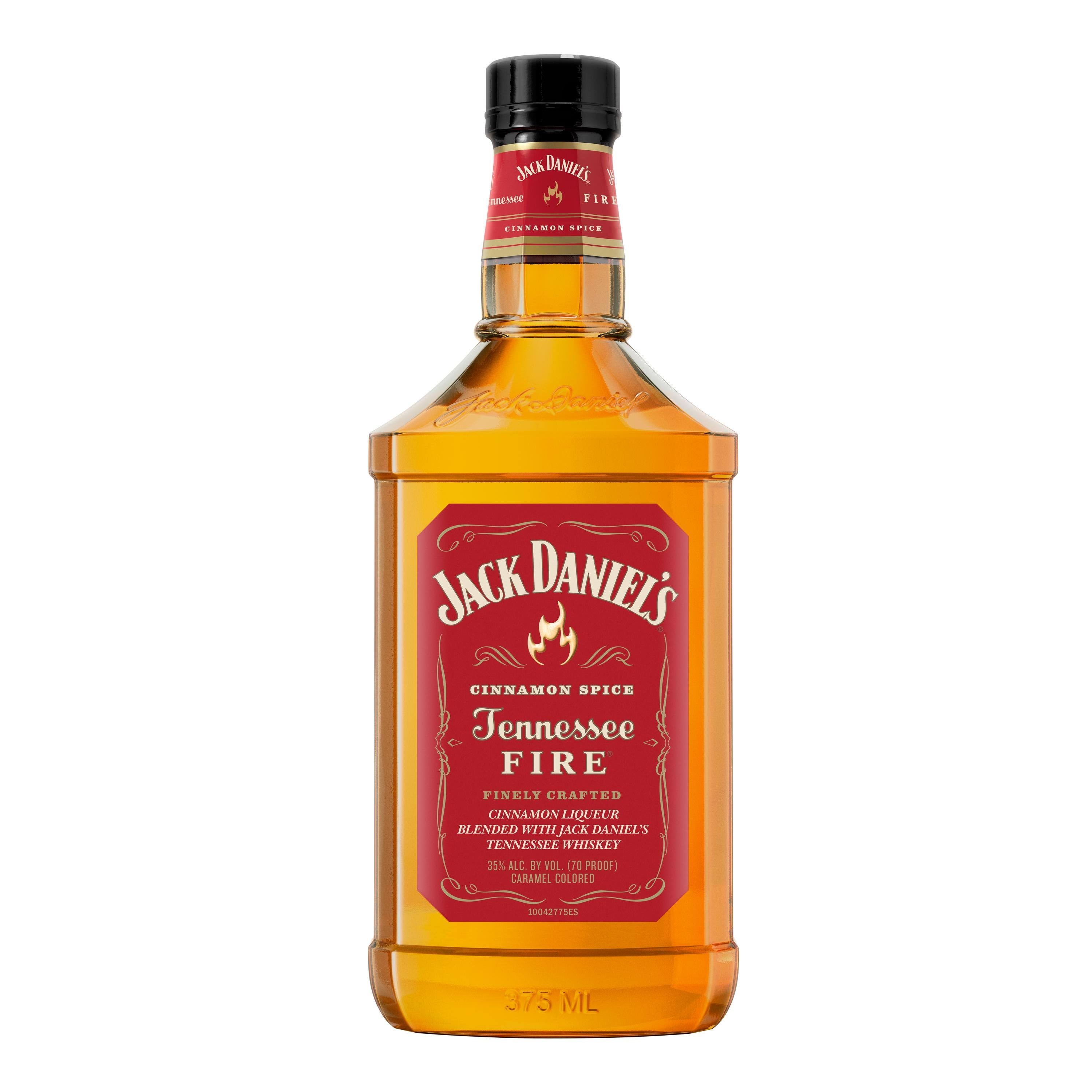 Jack Daniels Tennessee Fire Whiskey, Cinnamon Flavored Whiskey - 375 ml