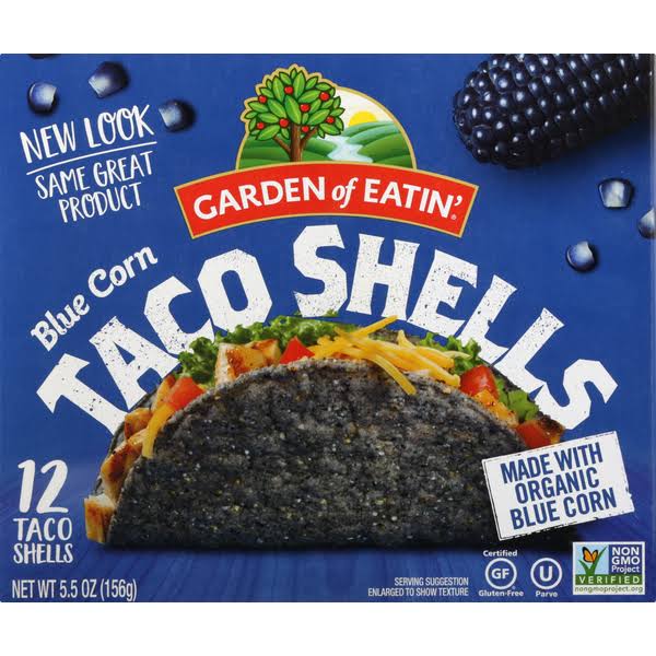 Garden of Eatin Organic Blue Corn Taco Shells - 5.5oz