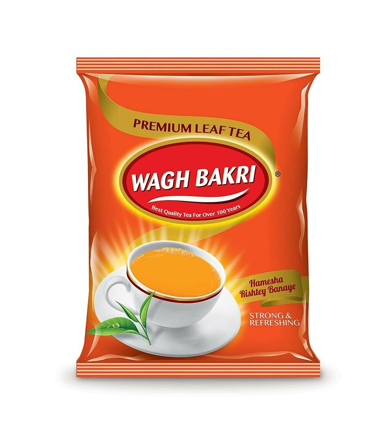 Wagh Bakri Strong and Refreshing Premium Leaf Tea - 500g
