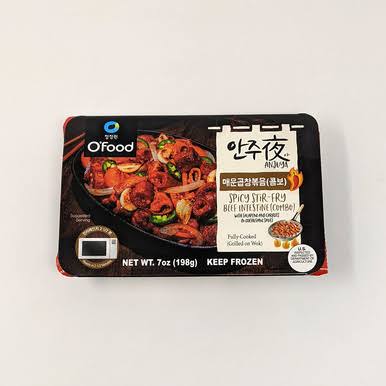 Chung Jung One Spicy Stir-Fry Beef Intestine (Combo) (7 oz. 198 g.)